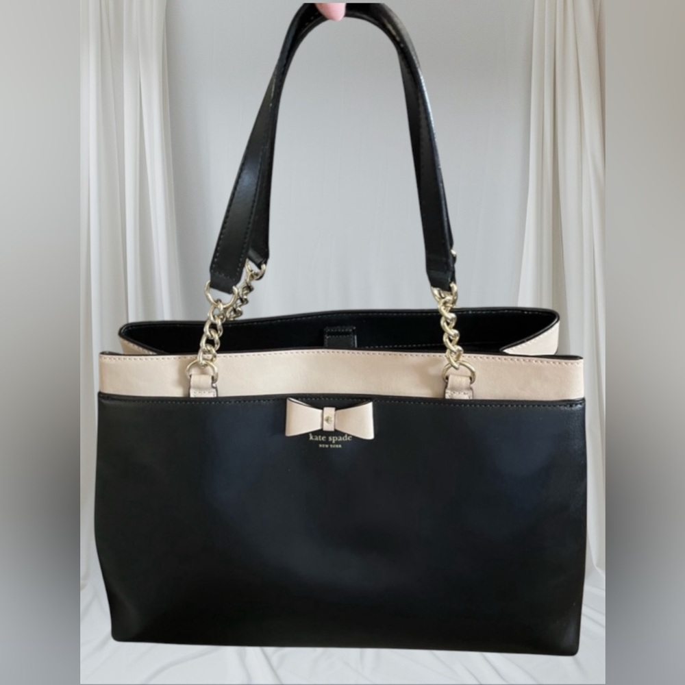 Kate Spade Baldwin Street Maryanne Black Leather Bag, EUC - Picture 11 of 15